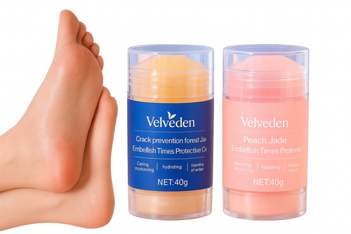 Velveden Duo: Dry & Cracked Heels Repair + Moisturizing Cream